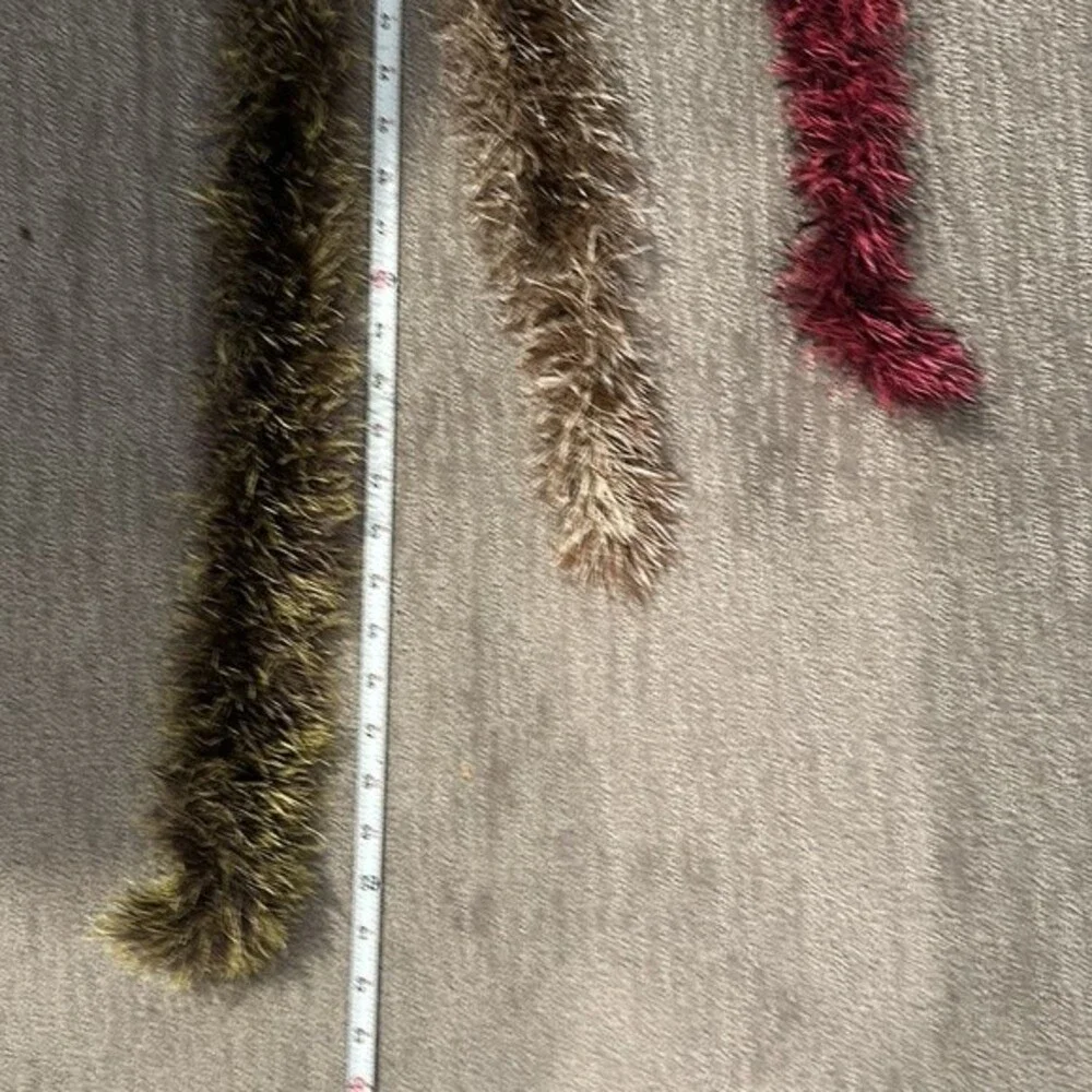 Three Knit Scarves 🧣